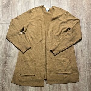 Old Navy Women’s Tan Long Cardigan Sweater Size XL